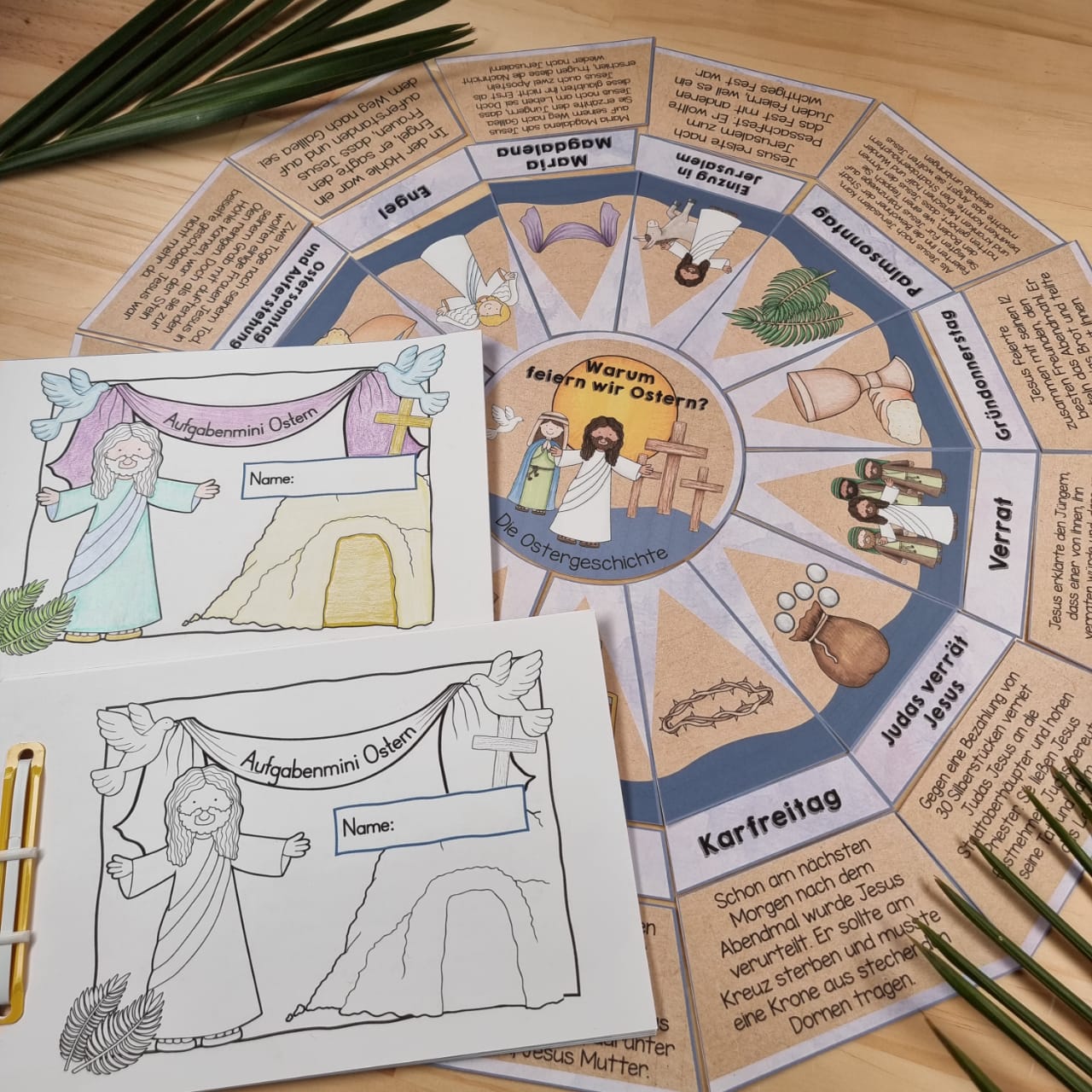 Easter Week Textbook - He is risen by kreativ lernen Easter Week Textbook - He is risen